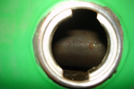 Innen nach 40 Jahren fast rostfrei